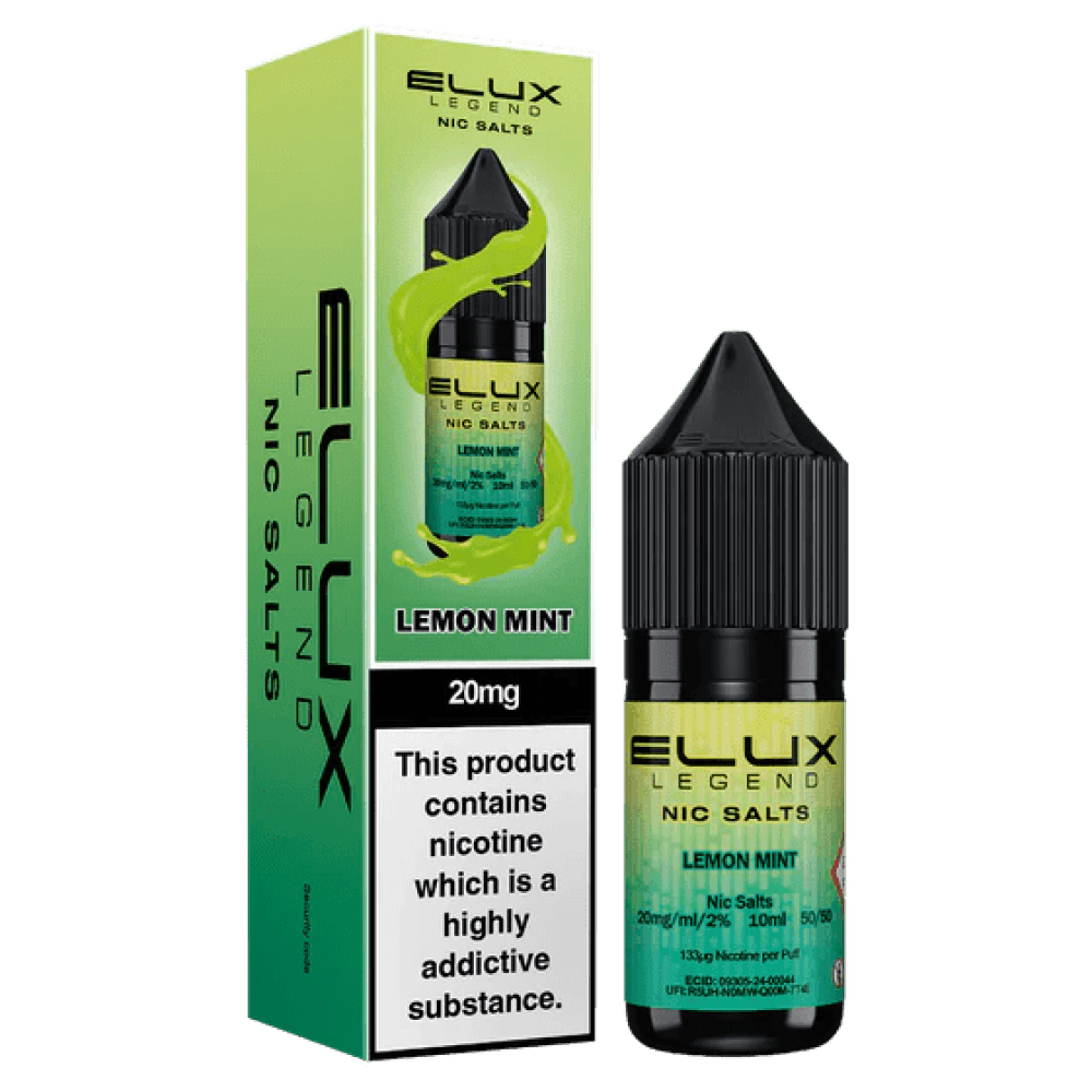 Elux Legend Nic Salts Liquid - Lemon Mint