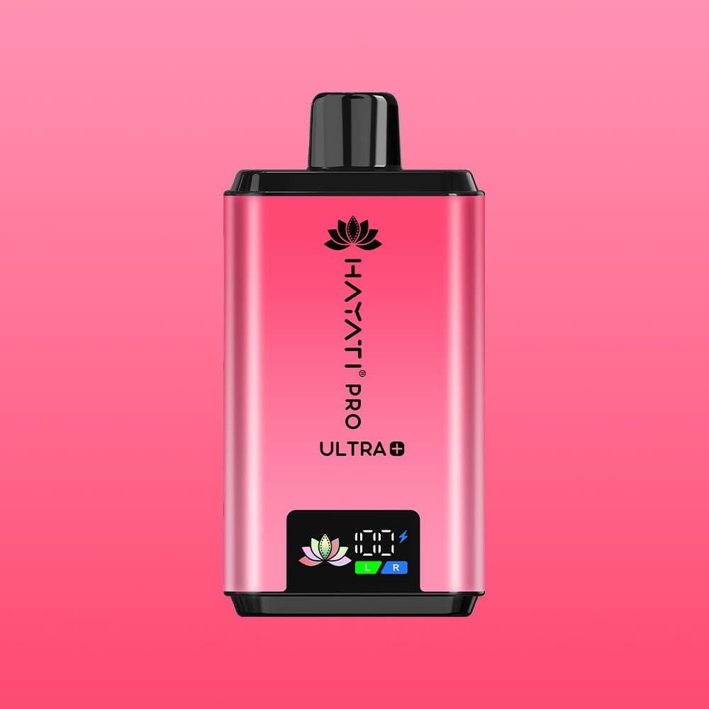 Hayati Pro Ultra Plus 25000 Puffs - Straw' Grapefruit / Straw' Dragonfruit