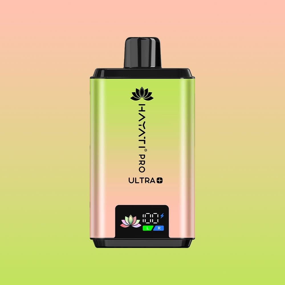 Hayati Pro Ultra Plus 25000 Puffs - Kiwi Banana / Straw' Banana