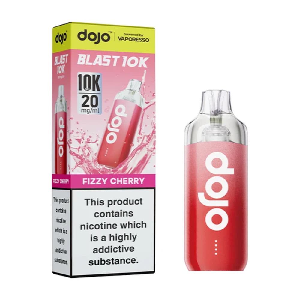  Fizzy Cherry Vaporesso Dojo Blast 10k Prefilled Vape Kit