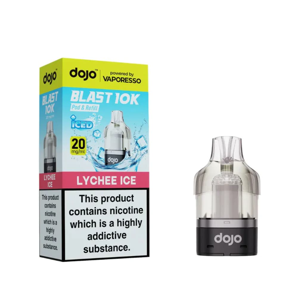  Lychee Ice Vaporesso Dojo Blast 10K Pods