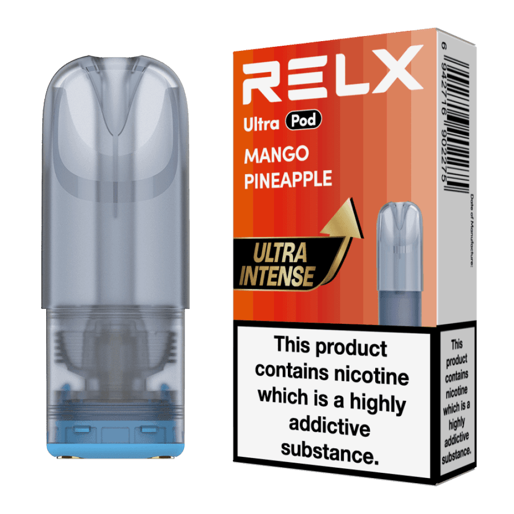  Mango Pineapple Relx Ultra Refill Pods Pack of 5