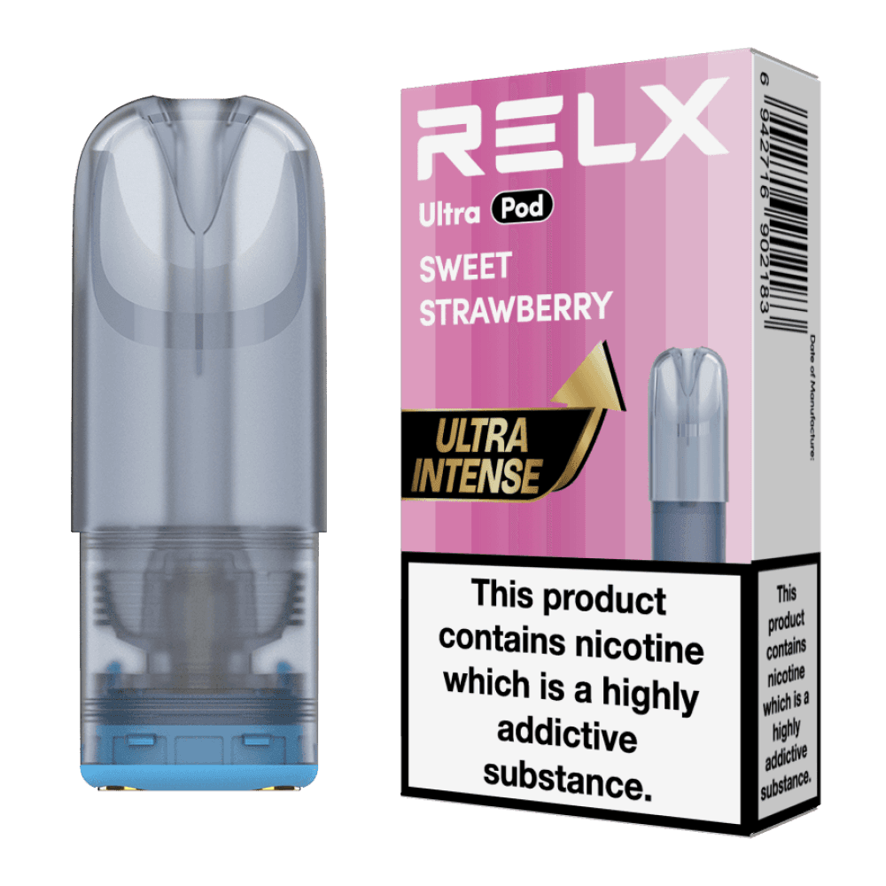  Sweet Strawberry Relx Ultra Refill Pods Pack of 5