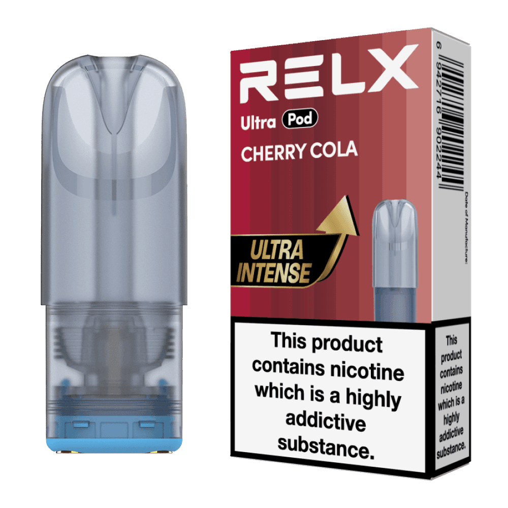  Cherry Cola Relx Ultra Refill Pods Pack of 5
