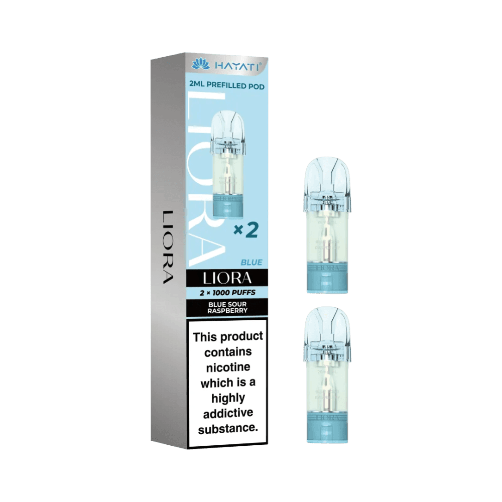  Blue Sour Raspberry (Blue) Hayati Liora Prefilled Pods