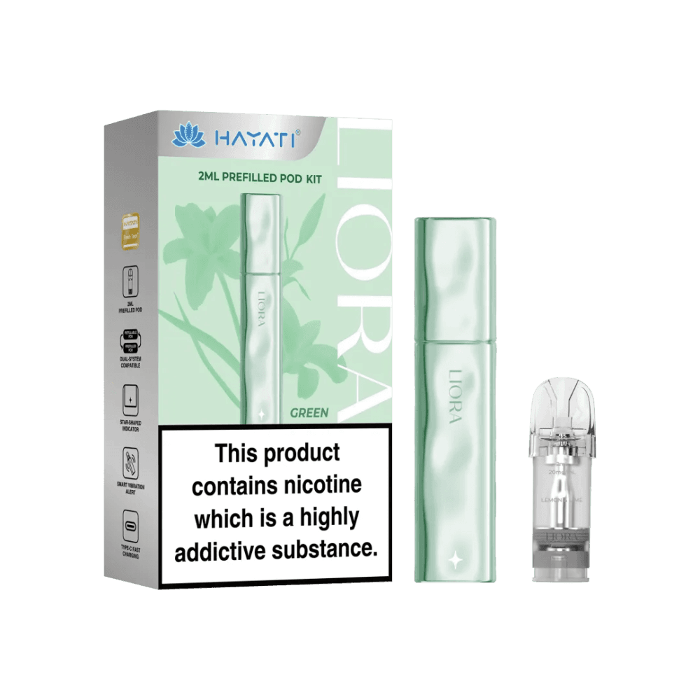  Green Hayati Liora Pod Vape Kit