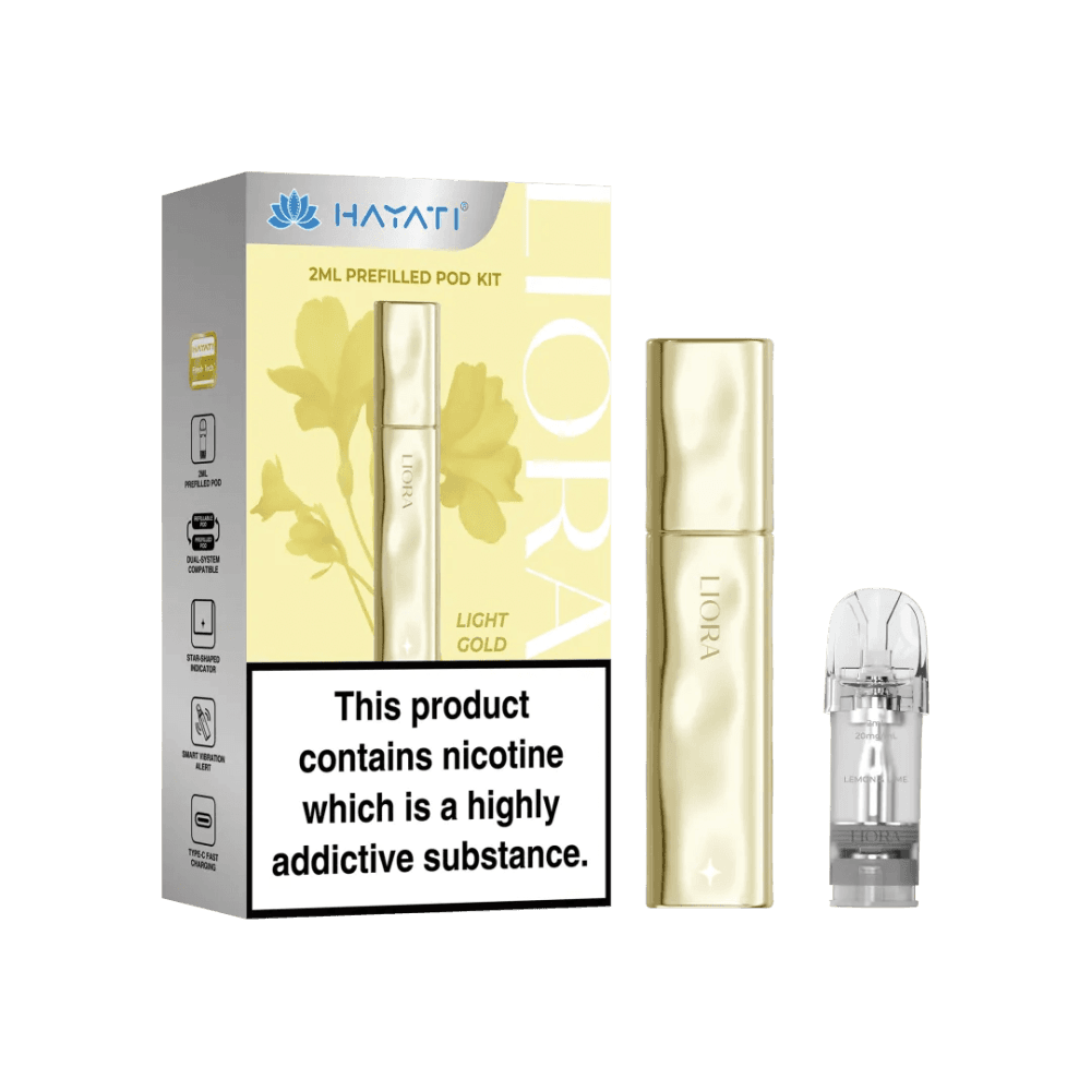  Light Yellow Hayati Liora Pod Vape Kit