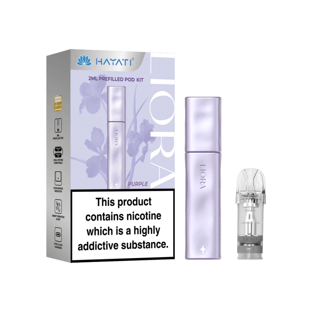  Purple Hayati Liora Pod Vape Kit