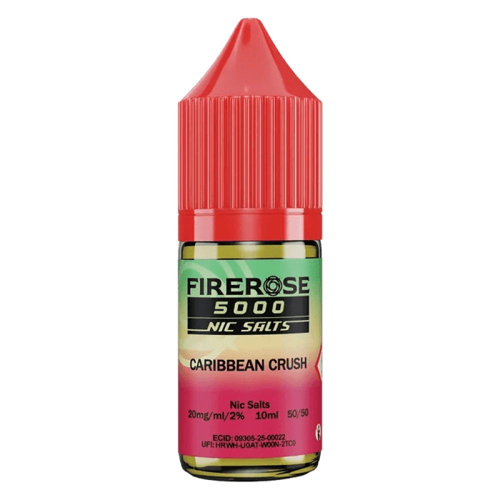  10mg Elux Firerose 5000 Nic Salt - Caribbean Crush