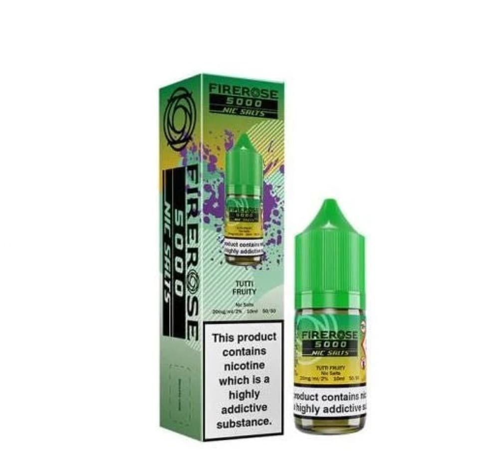  10mg Elux Firerose 5000 Nic Salt - Tutti Fruiti