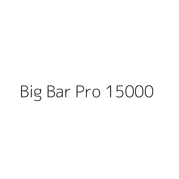 Big Bar Pro 15000