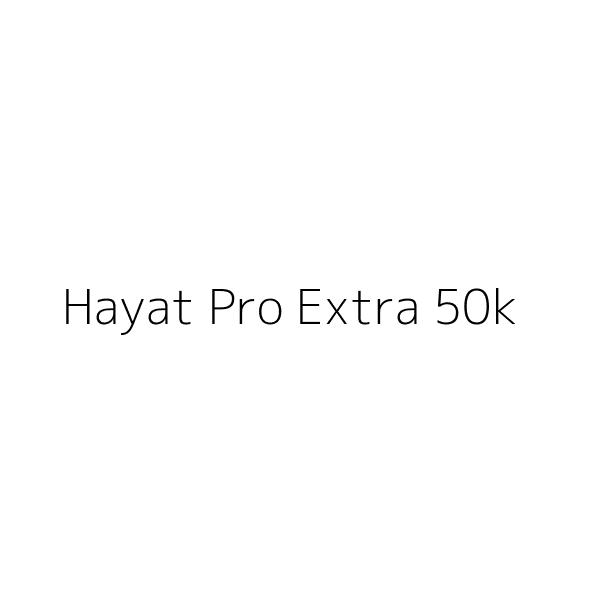 Hayat Pro Extra 50k