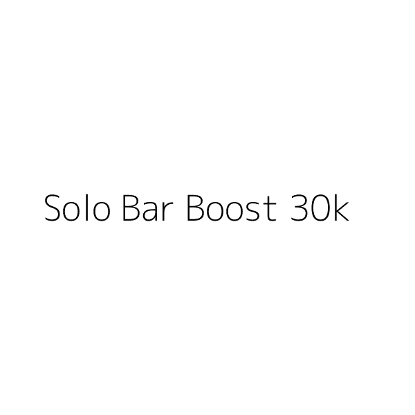 Solo Bar Boost 30k